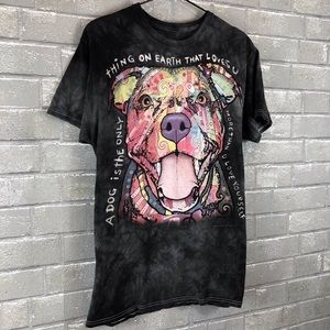 3D Tees Tops - 3D Tees | Tie Dye Tee Shirt Dog Logo 3D Tees Tops - 3D Tees | Tie Dye Tee Shirt Dog Logo